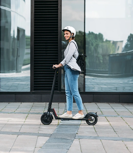 Se déplacer en trottinette